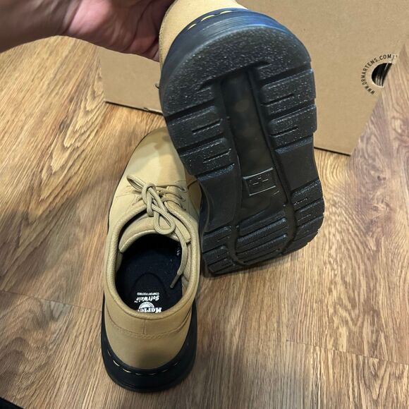 DR MARTENS Crewson Lo suede lace up oxfords shoes women’s 9 new - Picture 5 of 6